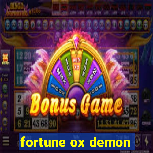 fortune ox demon